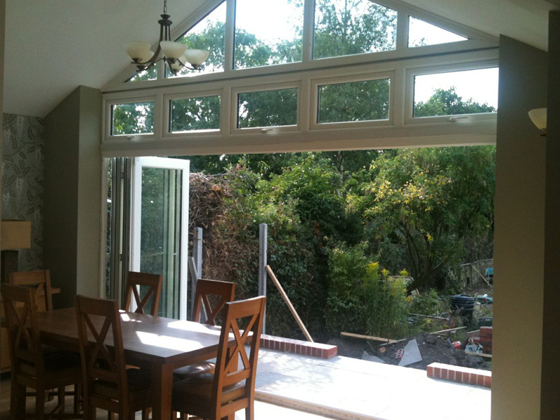 Bifold Doors Open